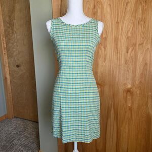 Vintage y2k or 90s plaid mini dress mod girl size 6